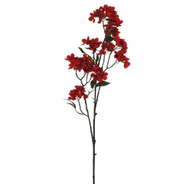 Τεχνητό Λουλούδι Κυδώνι 00-00-3502-3 Φ40x100cm Red Marhome Συνθετικό Υλικό