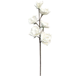 Τεχνητό Λουλούδι Ορχιδέα 00-00-1544-1 79cm White Marhome Foam
