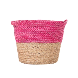 Καλάθι Seagrass Velez D.35X28 Pink Nef-Nef Seagrass