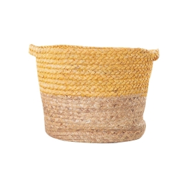 Καλάθι Seagrass Velez D.35X28 Yellow Nef-Nef Seagrass