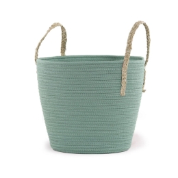 Καλάθι Volcano 35X28 Green Nef-Nef Πολυέστερ