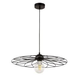 Φωτιστικό Οροφής Flower M 32052 50x50x80cm 1xE27 Black Sigma Lighting