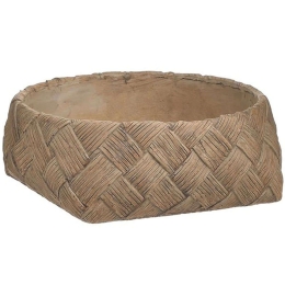 Κασπώ 3-70-259-0043 Φ23x9cm Beige Inart Τσιμέντο