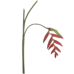 Διακοσμητικό Κλαδί-Φυτό 3-85-246-0286 125cm Green-Red Inart Πλαστικό