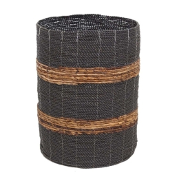 Καλάθι Pavia Large 0490102 (40x40x47) Black Soulworks Ύφασμα
