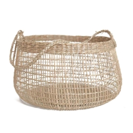 Καλάθι Wevon 0550018 (25x28x25/44) Natural Soulworks Ψάθα