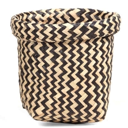 Καλάθι Tasmania Small 0510065 (16x14) Natural-Black Soulworks Seagrass