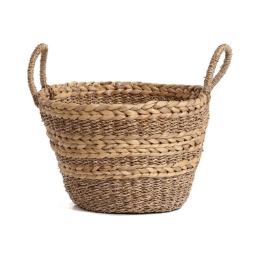 Καλάθι Διακοσμητικό Valda S 0550059 40x25cm Natural Soulworks Seagrass