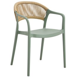 Πολυθρόνα Donna Ε3150,2 57x55x79cm Natural-Green
