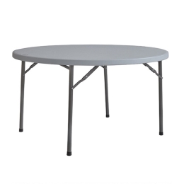 Τραπέζι Catering-Συνεδρίου Rossini 01-01-359 Πτυσσόμενο Φ120x74cm Grey