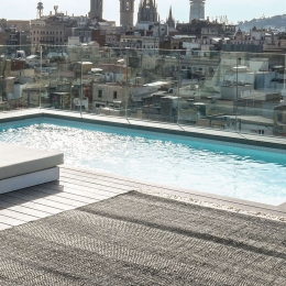 Χαλί Tres Texture Black Outdoor Nanimarquina-Elisa Padron 170X240cm