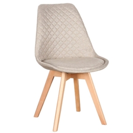 Καρέκλα Bianca S 10.1225 50x55x47-83.5cm Beige Zita Plus