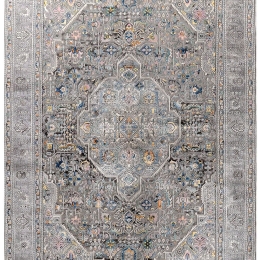 Χαλί Quares 33511-95 Grey-Multi Merinos 160X230cm