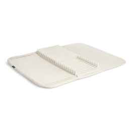Πιατοθήκη Udry 330720-354 Linen Umbra Πλαστικό, Ύφασμα