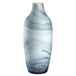 Βάζο Marblelook Poesia 076437 17x40cm Multi Leonardo Γυαλί