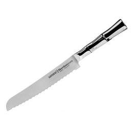 Μαχαίρι Ψωμιού Bamboo SBA-0055 20cm Inox Samura Ανοξείδωτο Ατσάλι