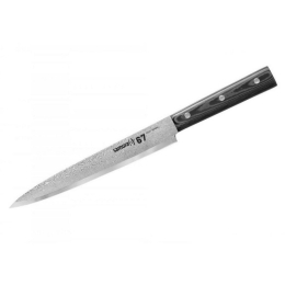 Μαχαίρι Τεμαχισμού Damascus 67 SD67-0045M 19,5cm Black Samura Ανοξείδωτο Ατσάλι