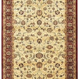 Χαλί Persia 1536 Burgundy Με Κρόσσι New Plan 200X290cm