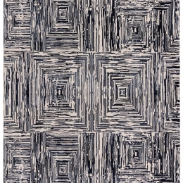 Χαλί Kuza 30 Portrait Navy Asiatic London 80X150cm