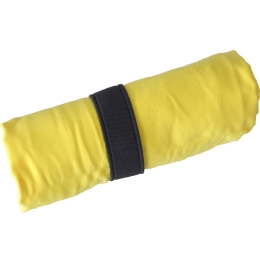 Πετσέτα Γυμναστηρίου Microfiber Yellow Viopros Γυμναστηρίου 50x90cm Microfiber