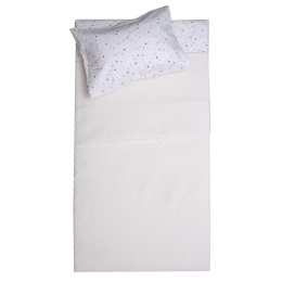 Κουβέρτα Βρεφική Δήλος Ecru Viopros Κούνιας 110x155cm Βαμβάκι-Πολυέστερ
