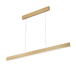 Φωτιστικό Οροφής - Ράγα Lee 4303300 LED 52W 2122Lm 117,5x150cm Gold Viokef