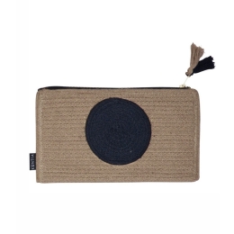 Τσαντάκι - Νεσεσέρ Purse 252 (30X18) Black-Natural Kentia