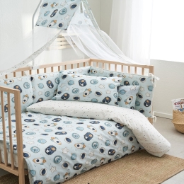 Κουβερλί Βρεφικό Cosmic Ciel Vesta Home 120x160cm 100% Βαμβάκι