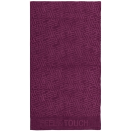 Πετσέτα Θαλάσσης Icon Aubergine Feel & Touch Θαλάσσης 90x170cm Polyester-Polyamide