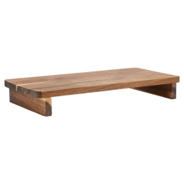 Πλατώ Σερβιρίσματος Allure 01-28305 Με Πόδια 40x19,8x5,5cm Natural Estia Ξύλο