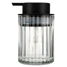 Δοχείο Κρεμοσάπουνου Γυάλινο Alivio 300ml 02-28824 7,8x12,5cm Clear Estia Γυαλί