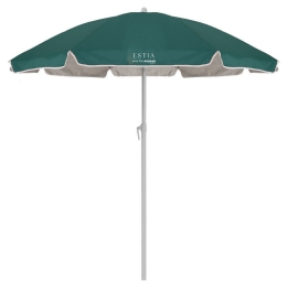 Ομπρέλα Θαλάσσης Teal Green 00-30490 8 Ακτινών Με Προστασια Upf 50+ 1,8x1,8m Dark Green