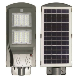 Φωτιστικό Οδικού Δικτύου Led Ηλιακό Plus 200-57803 Με Αισθητήρα Κίνησης 40W 6000K 3400lm IP65 49,5x24x7cm Grey Eurolamb