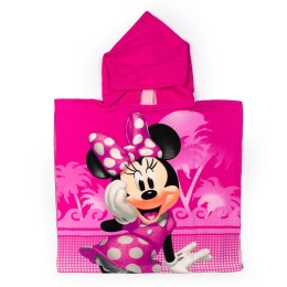 Πόντσο Θαλάσσης Disney Minnie 05 Quick Dry Fuchsia DimCol