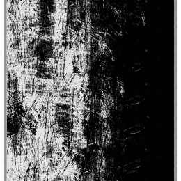 Χαλί Hmnt151 571HFT2161 Black-White Conceptum Hypnose 80X150cm