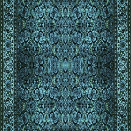 Χαλί Exfab259 593HFT1192 Teal Conceptum Hypnose 80X300cm