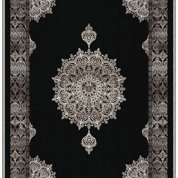 Χαλί Eexfab649 369HFT1452 Black-Silver Conceptum Hypnose 160X230cm