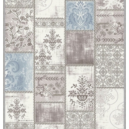Χαλί Eexfab1084 443HFT3229 Grey-Beige-Blue Conceptum Hypnose 100X300cm