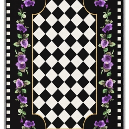 Χαλί Hmnt721 474HFT2804 Black-Multi Conceptum Hypnose 120X180cm
