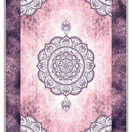 Χαλί Hmnt725 474HFT2850 Purple-Ecru Conceptum Hypnose 80X150cm