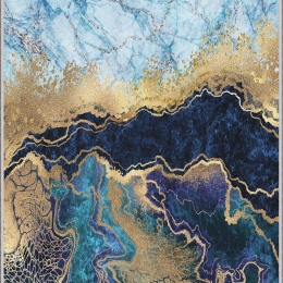 Χαλί HMNT768 Blue-Gold Conceptum Hypnose 120X180cm