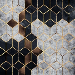 Χαλί HMNT773 Black-Gold Conceptum Hypnose 180X280cm