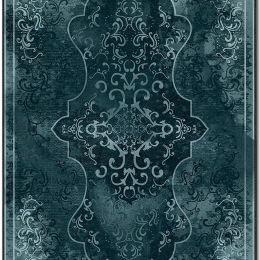 Χαλί Asr Crpt-67 288NGR1935 Teal Conceptum Hypnose 140X220 cm