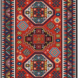 Χαλί Asr Crpt-113 288NGR2256 Red-Multi Conceptum Hypnose 80X140cm