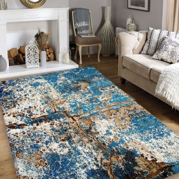 Χαλί Be Lost Blue-Gold Conceptum Hypnose 120X160