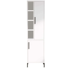 Στήλη Μπάνιου Vi 956LCS1580 45x35,5x173,6cm White Μοριοσανίδα, Μέταλλο