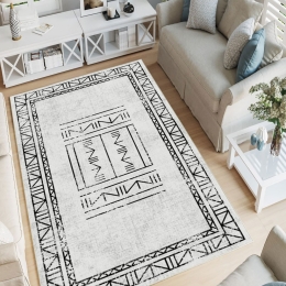Χαλί W1051 213HFT1465 Light Grey-Black Conceptum Hypnose 80X120cm