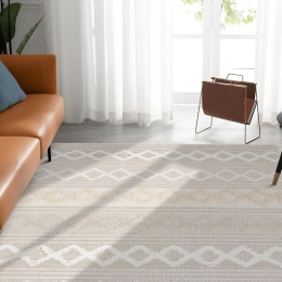 Χαλί W1121 213HFT2205 Beige-Cream Conceptum Hypnose 100X200cm