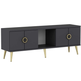 Έπιπλο Τηλεόρασης Cey 327ODS1121 120x30x45cm Anthracite