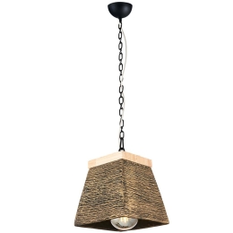 Φωτιστικό Οροφής 414LRC1526 20x20x120cm 1xE27 40W Antique Gold Opviq